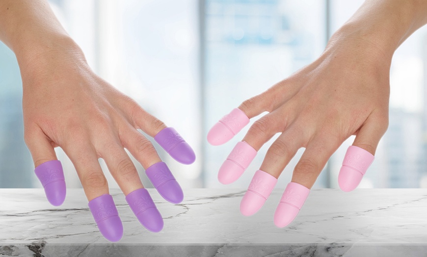 Image 1: Silicone Nail-Polish Removers