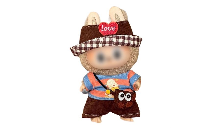 Image 15: Costume pour poupée Labubu