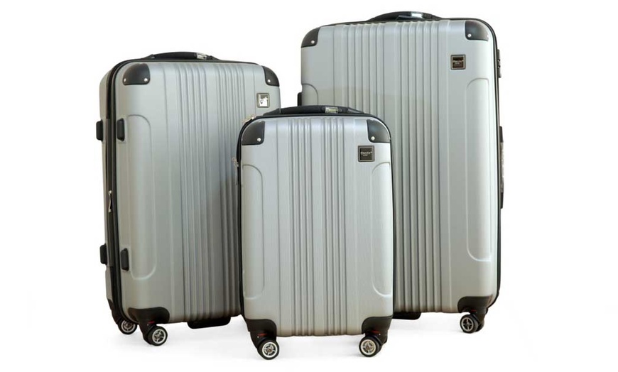 Image 12: Pacific Link Trolley Luggage Set 