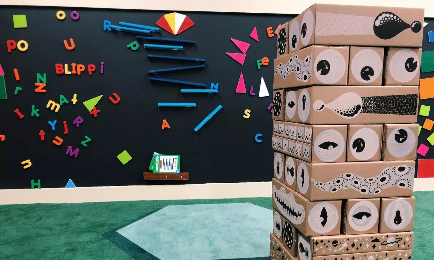 Spring-Break Package with Five 60-, or 90-Minute Open-Play-Time Entries at Pop in Play and Cafe (Up to 19% Off) - Primary Image