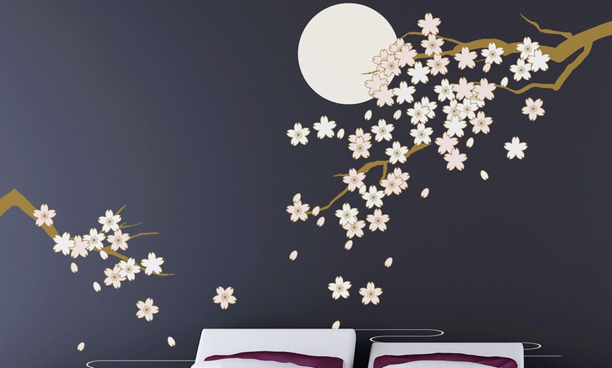 Image 1: Blossom Wall Stickers