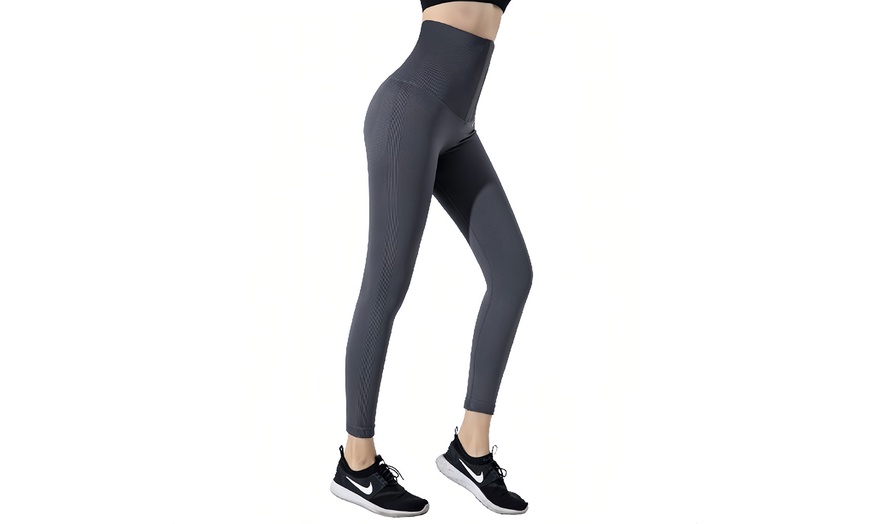 Image 4: Leggings sportivi a vita alta