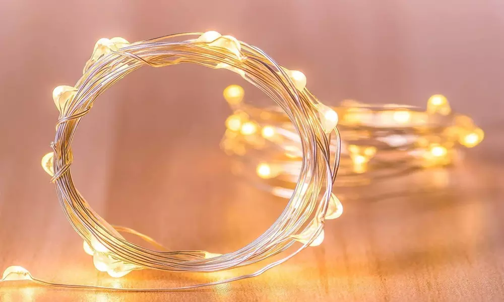 5, 10 of 20 lichtslingers met mini kerstverlichting