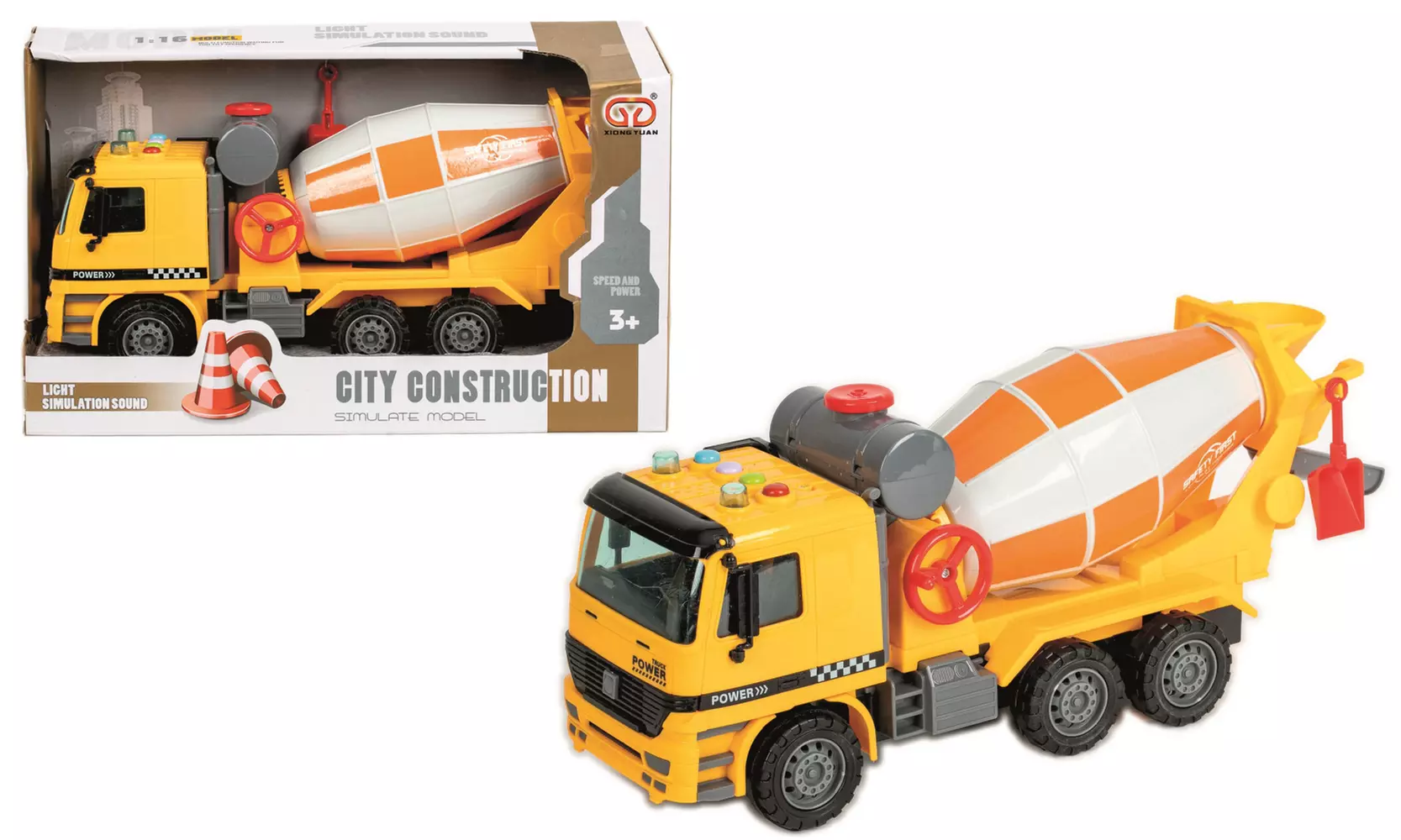 Camion bétonnière 1 / 16 ème de 30 cm - Primary Image