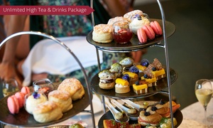 Unlimited High Tea + Sparkling Drink Pkg