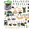Image 2: 100-Piece Military Play Set
