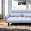 Image 9: DS Living Bello 2 Seater Sofa Bed in Grey or Silver