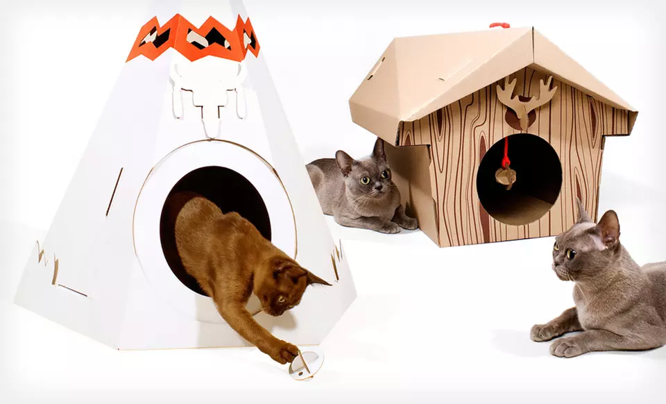 $17.99 for Suck UK Cat Toys and Playhouses ($31.60 List Price). Multiple Styles Available. Free Shipping. - Second Medium