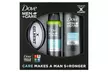 Coffret cadeau Dove Men+Care avec ballon de rugby - Second Medium