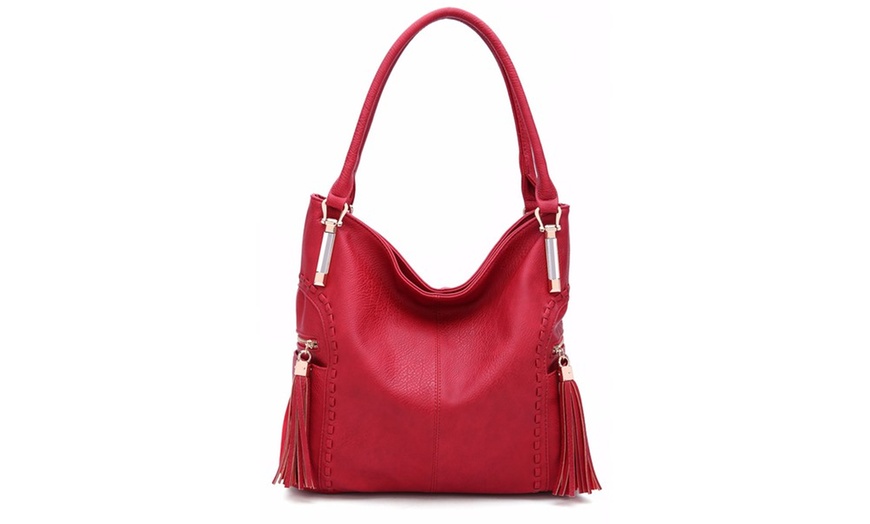 Image 27: MKF Collection Soft Vegan Leather Handbag by Mia K. Farrow