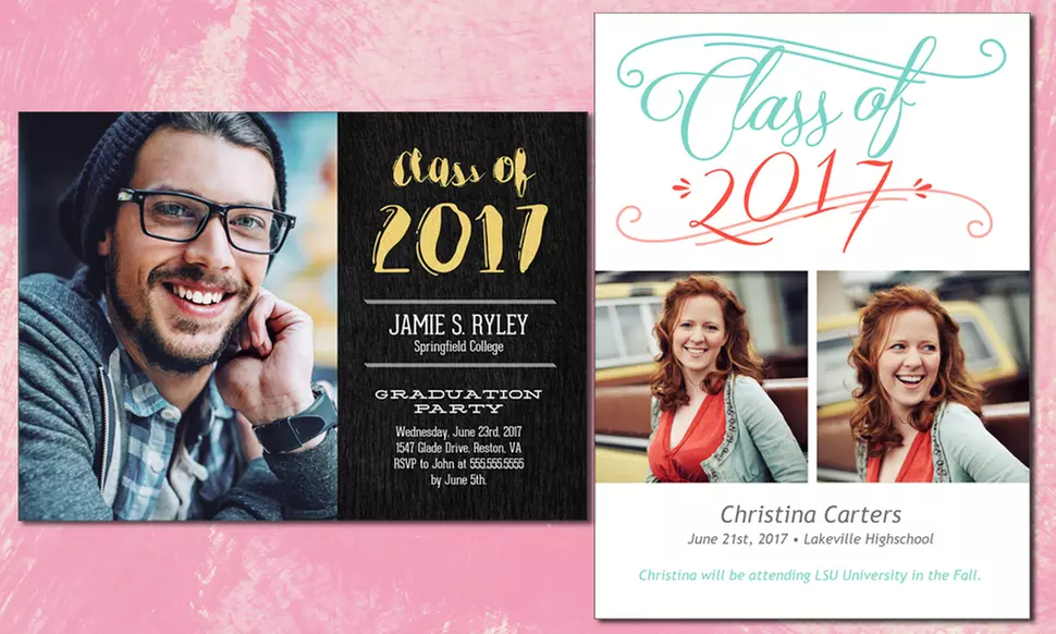 20, 40, or 80 Custom 5"x7" Supreme Cards with Printed Envelopes from York Photo (Up to 61% Off) - Primary Image