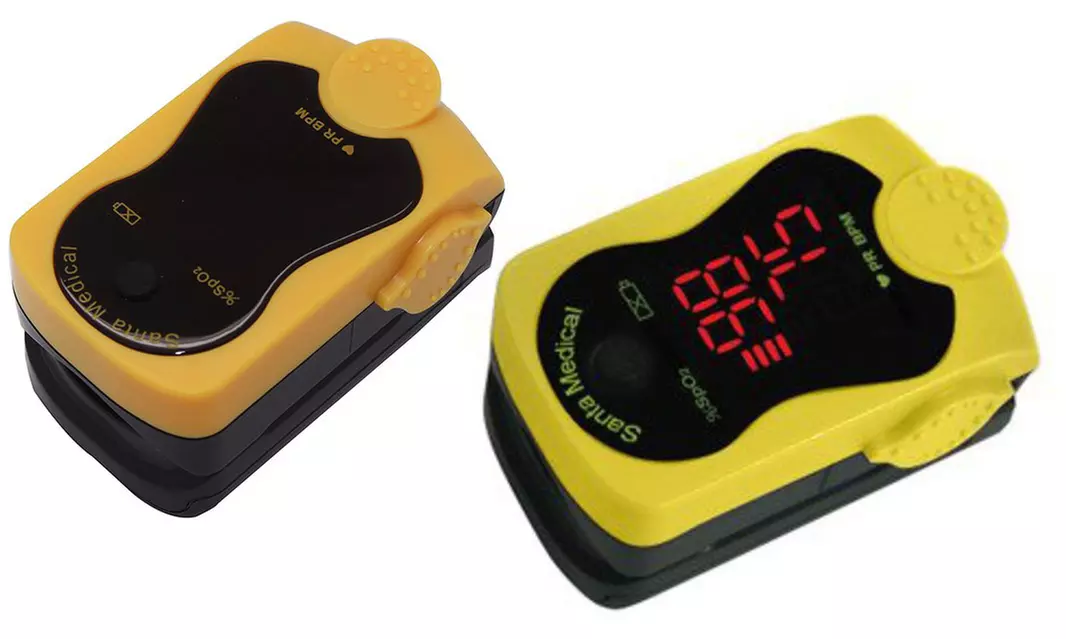 Santamedical SM-220 Finger Pulse Oximeter with LED Display - Second Medium