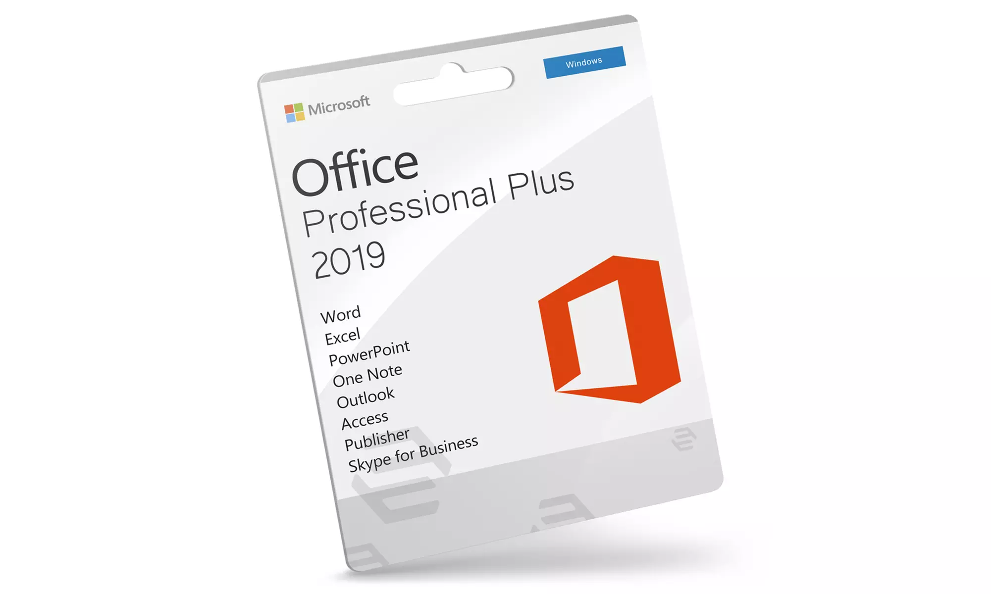 Microsoft Office Home and Student, Home and Business or Professional Plus 2019 for PC or Mac - Second Medium
