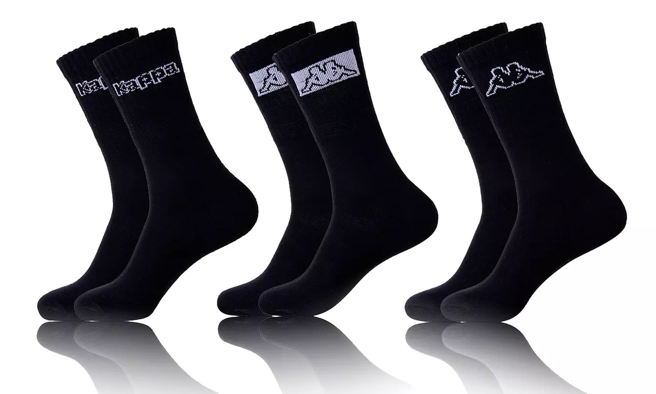 Lot de 12 paires de chaussettes de sport pour hommes Kappa - Second Medium