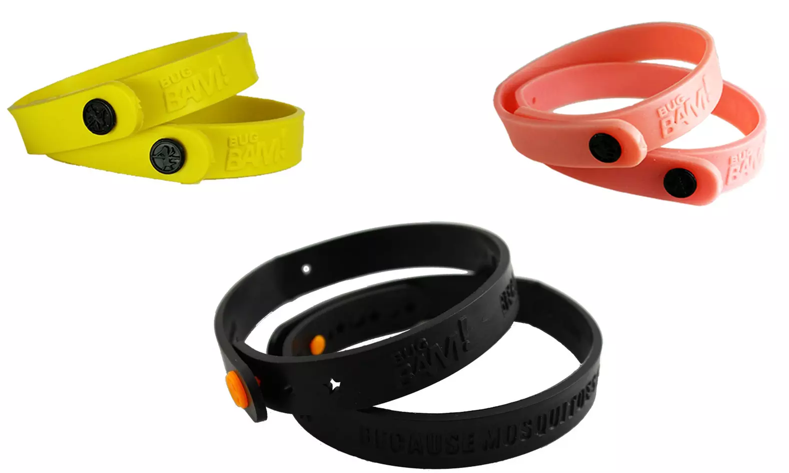 Bug Bam! Mosquito-Repelling Bands (10-Count) - Primary Image