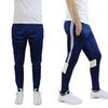 Image 19: Men's Slim-Fit Striped Jogger Track Pants with Pockets