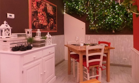 Menu vegetariano à la carte con vino per 2 persone da L'Asparago - La tana del cuore (sconto fino a 50%)