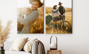 Up to 85% Off Custom Photo on Metal Print from CanvasOnSale