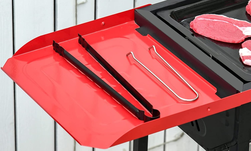 Image 22: Outsunny Portable BBQ Grill Range