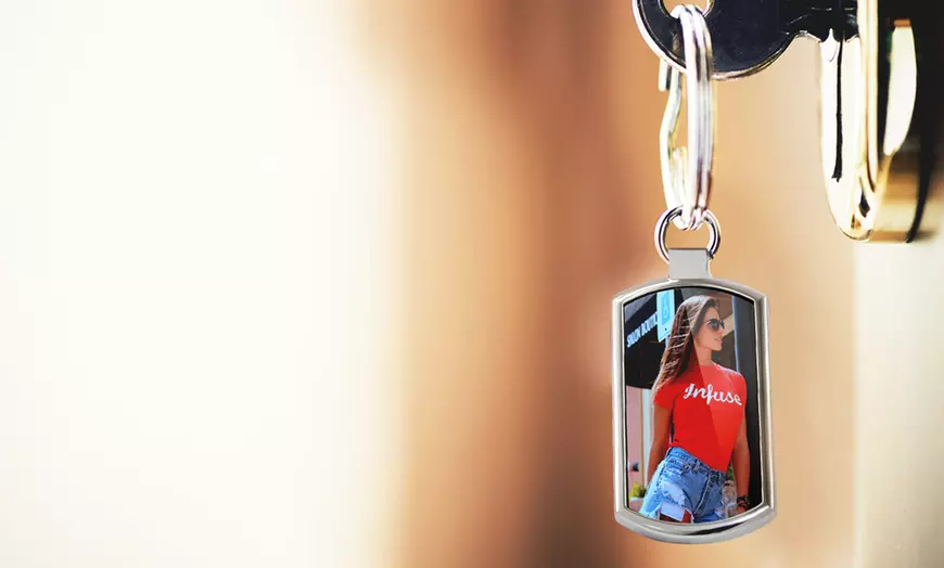 Image 6: Llavero con foto personalizable