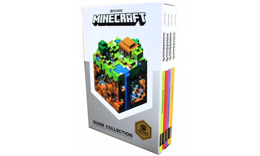 Image 1: Minecraft Four-Book Guide Collection