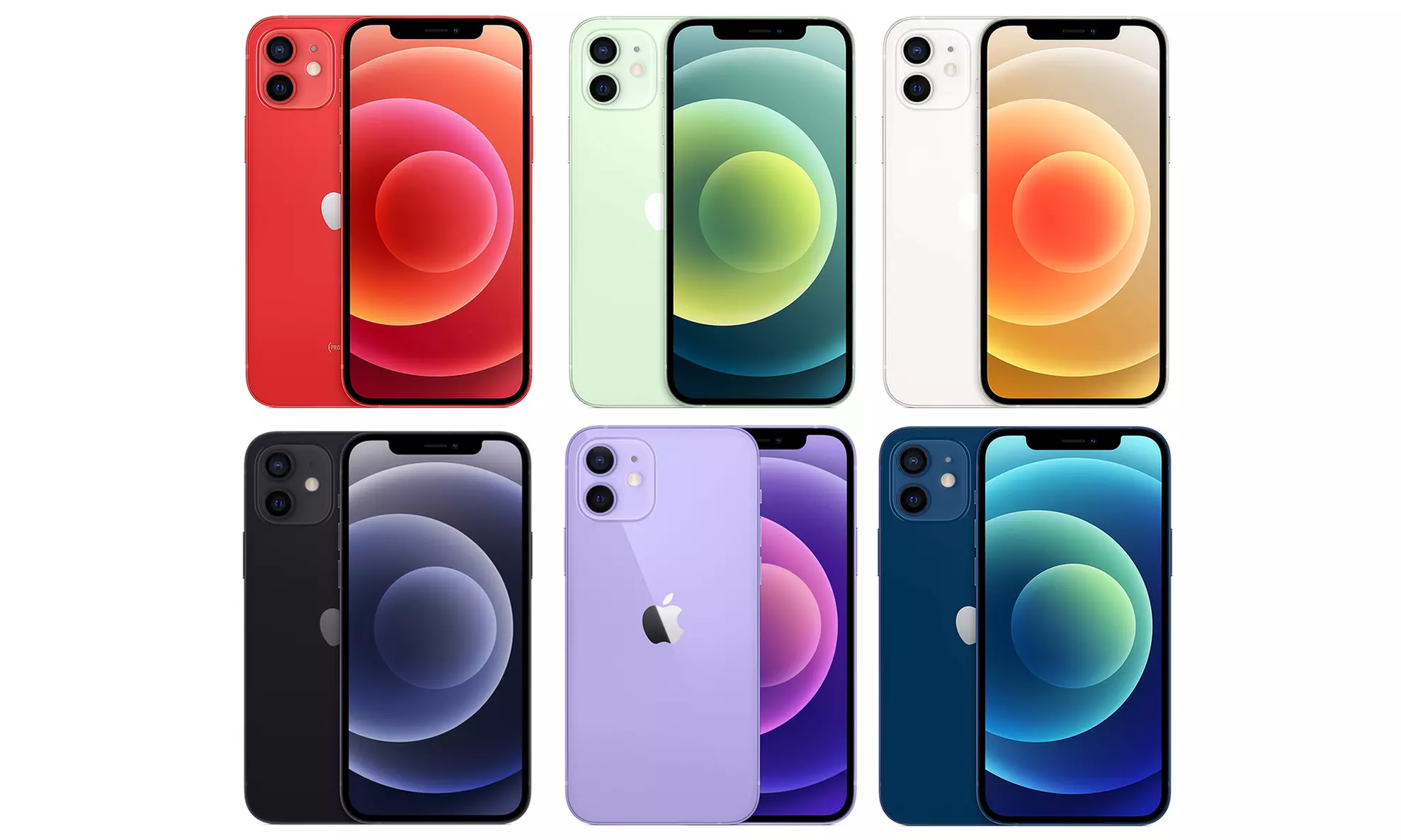 Generalüberholtes  Apple iPhone 12 in Premiumqualität mit  64, 128 oder 256 GB mit Powerbank - Primary Image