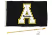 BSI Products NCAA 3' x 5' Flag and 60" Flag Pole Set - Second Medium