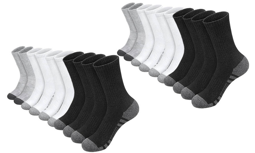 Image 6: 1, 5 oder 10 Paar lange Sportsocken