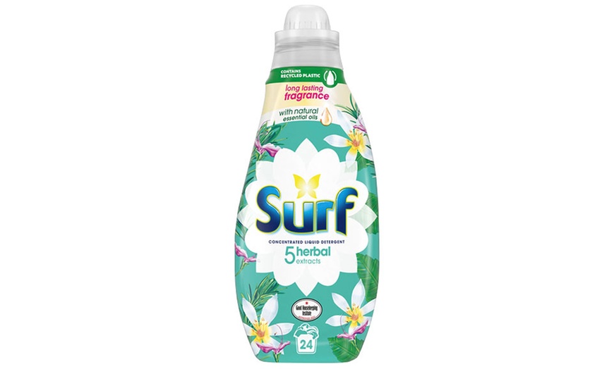 Image 14: 4 bouteilles de détergent liquide Surf au parfum durable