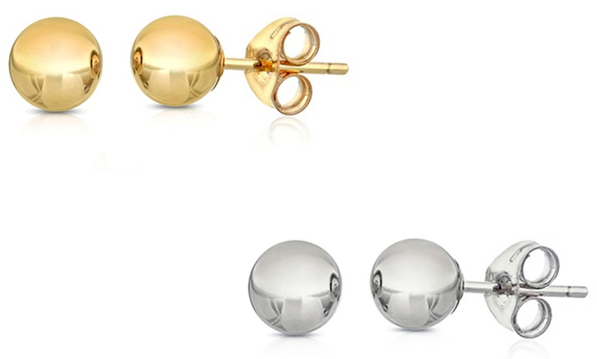 Image 10: Clous d'oreilles ronds Ah! Jewellery®