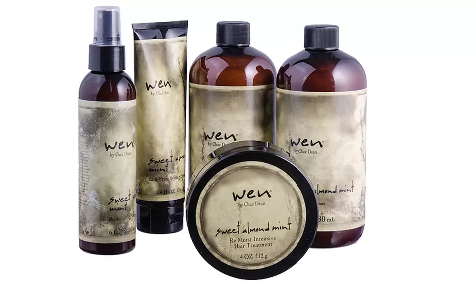 Wen Sweet Almond Mint Cleansing and Styling Kit (5-Piece) - Primary Image