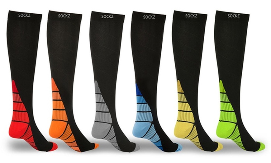 Image 1: Unisex Compression Socks