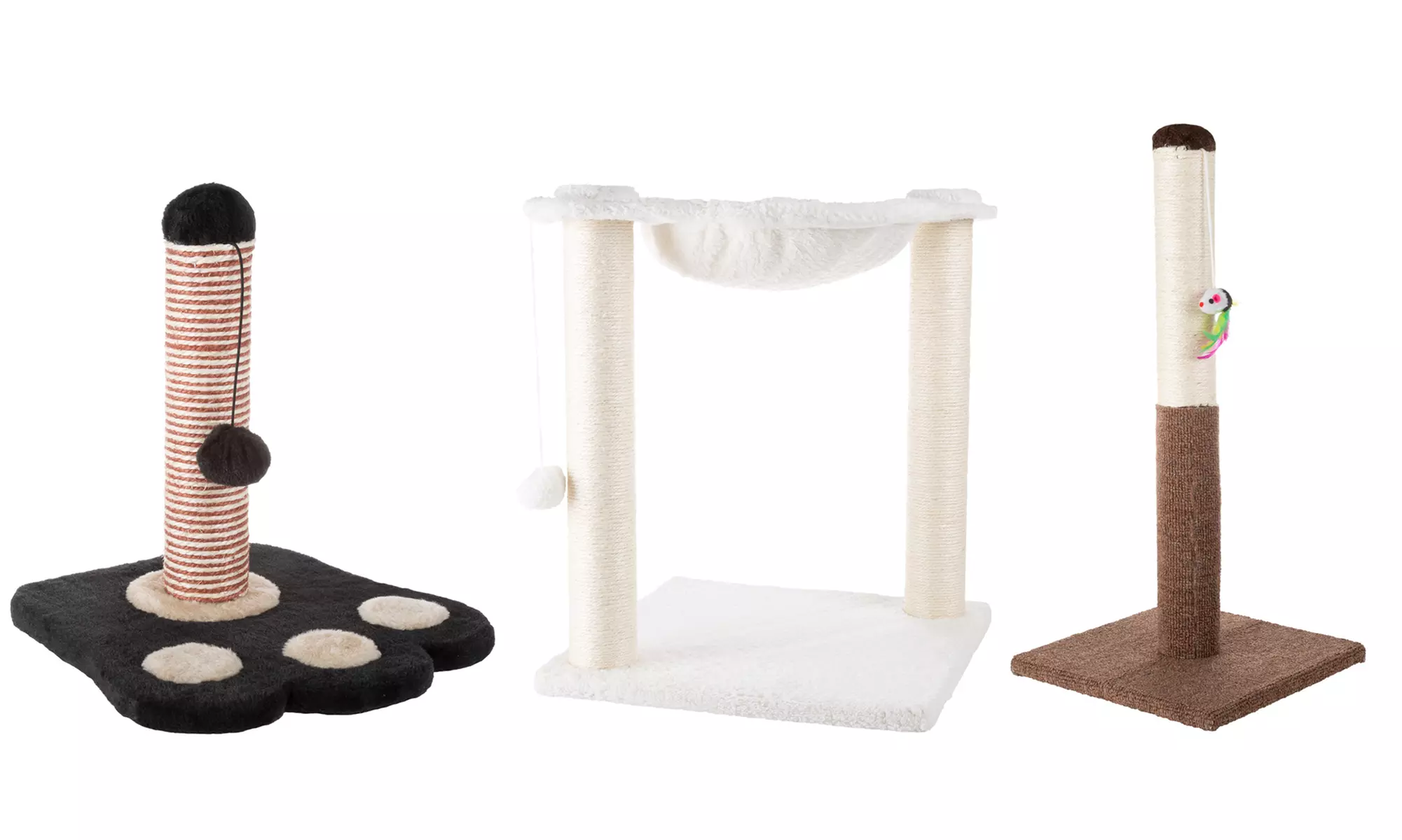 PETMAKER Cat Scratching Posts with Hanging Toy  - Primary Image