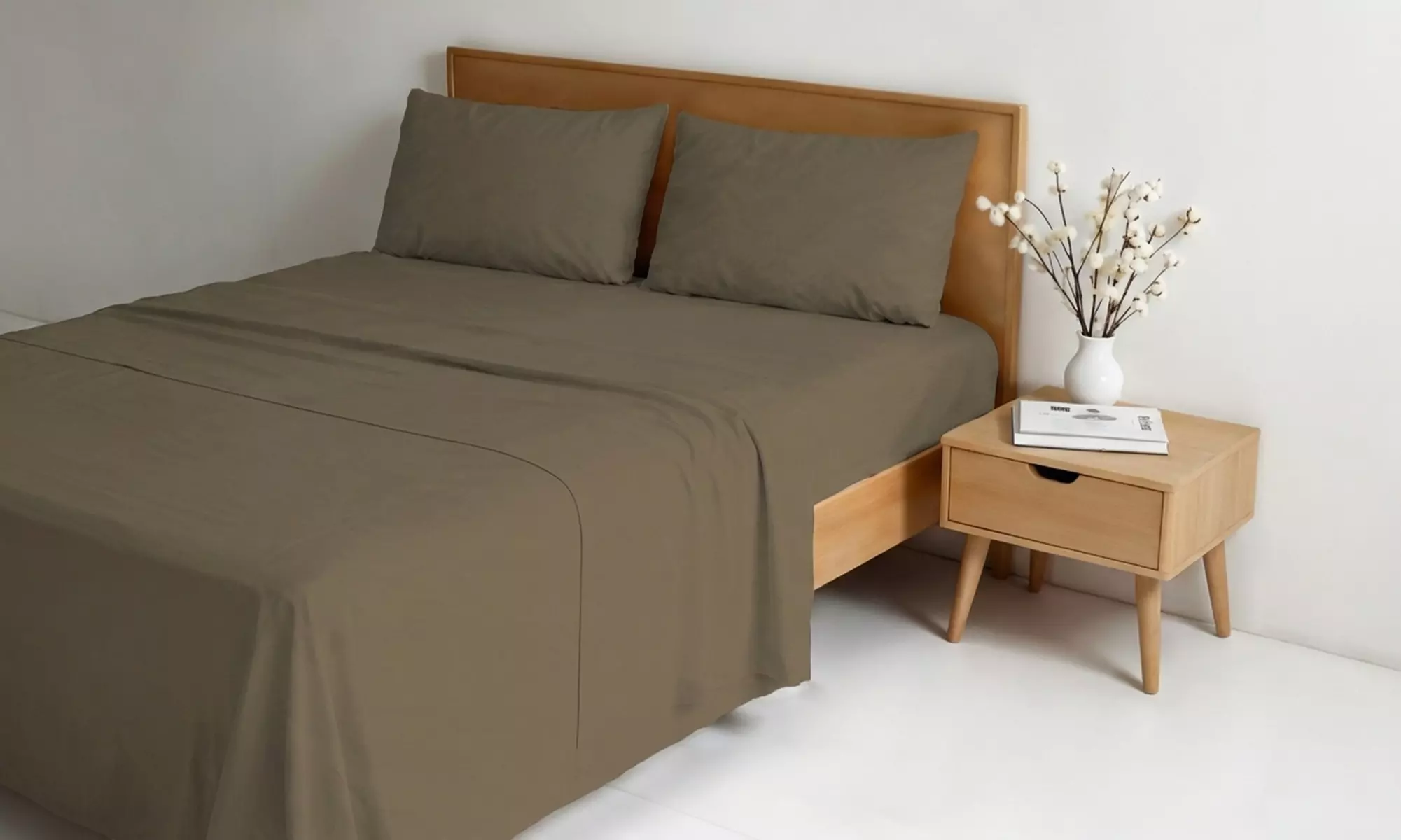 'Water Washed' beddengoedset voor tweepersoonsbed