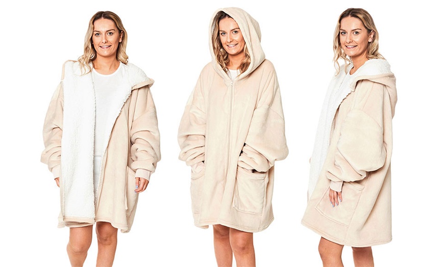 groupon oversized blanket hoodie