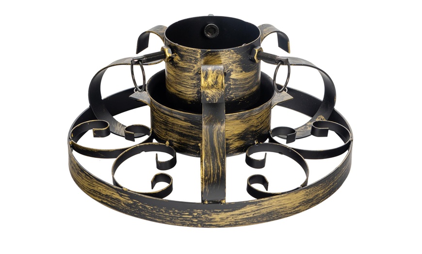 Image 3: Harbour Housewares Christmas Tree Stand