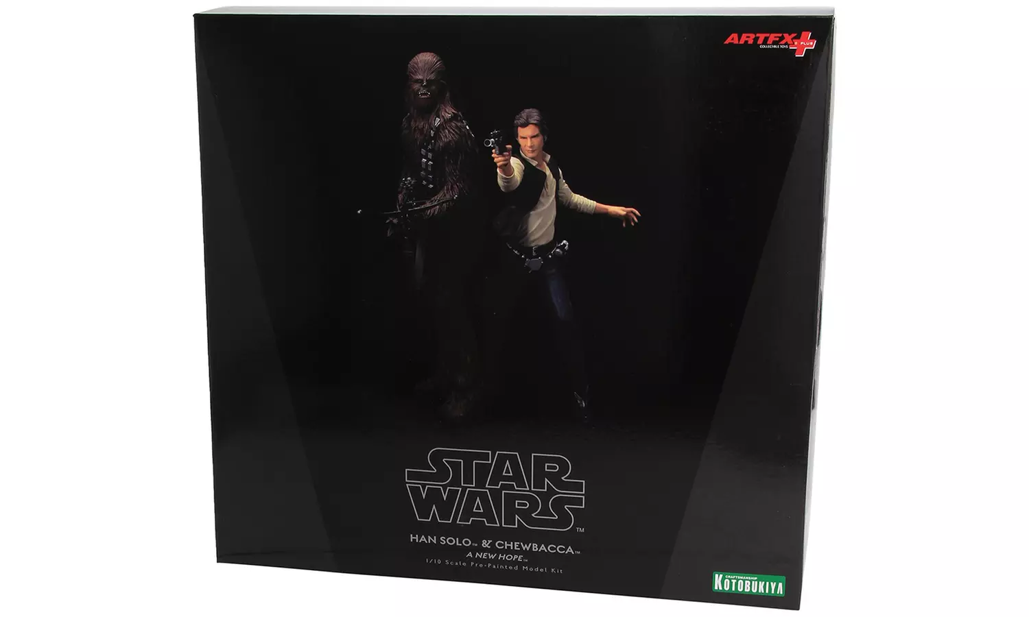 Kotobukiya Star Wars Han Solo and Chewbacca Artfx+ Statue - Second Medium