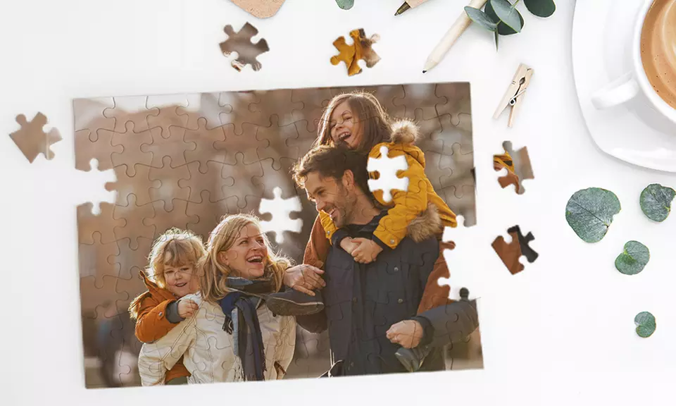 Gepersonaliseerde fotopuzzel