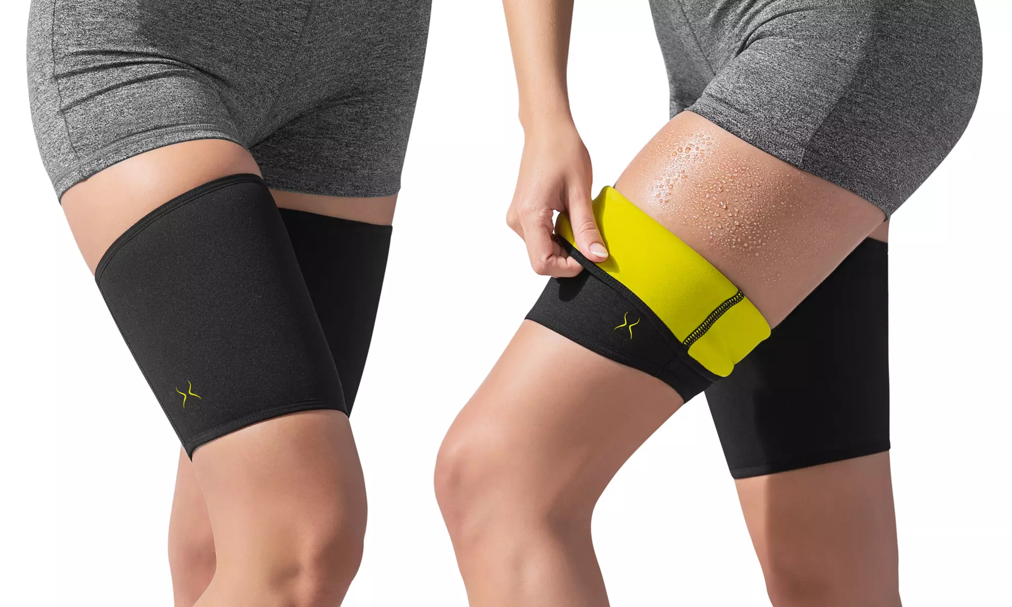 Thigh Trimmer Compression Sleeves for Home Workout - Primary Image