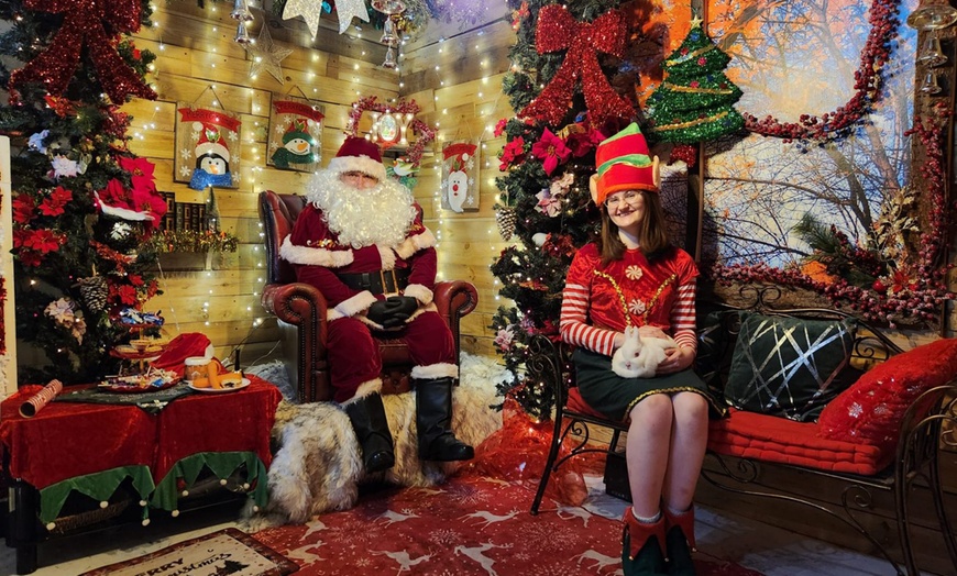 Image 2: Santa Claws Tree House Grotto Experience for 1 or 2 Children & Adults
