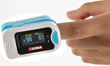 Pulsossimetro da dito Gima Oxy-3, per la misurazione della saturazione dell'ossigeno e della frequenza cardiaca