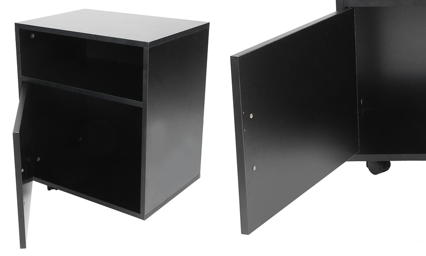 Image 7: MDF Mobile File Cabinet