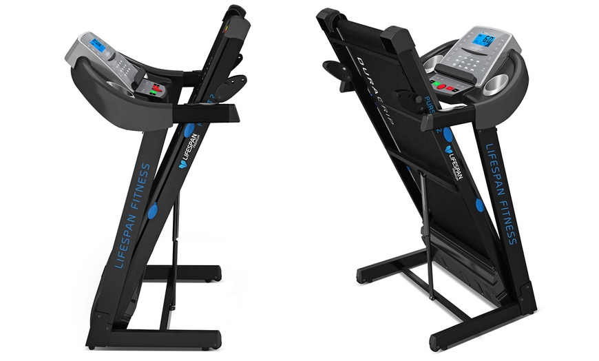 Image 7: Lifespan Fitness Treadmill