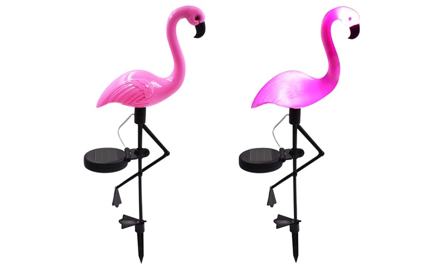 Image 8: Flamingo Garden Solar Decorative Light