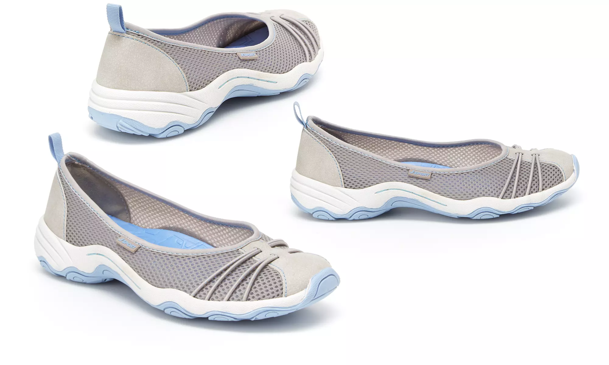 Jsport By Jambu Sporty Ballerina Flats (Size 9) - Primary Image