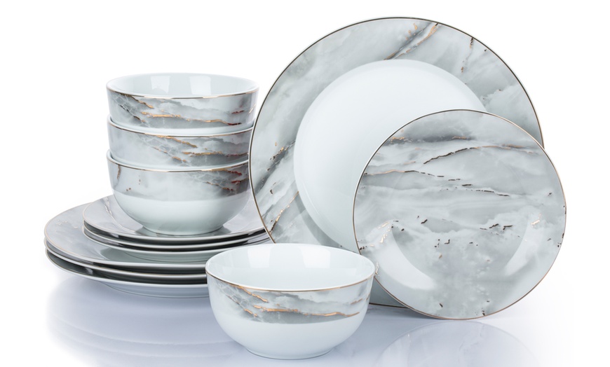 Image 1: Waterside 12-Piece Dinner Set