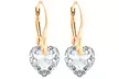 1 ou 2 lots de boucles d'oreilles de la marque Ah Jewellery ornées de cristaux Swarovski® - Second Medium