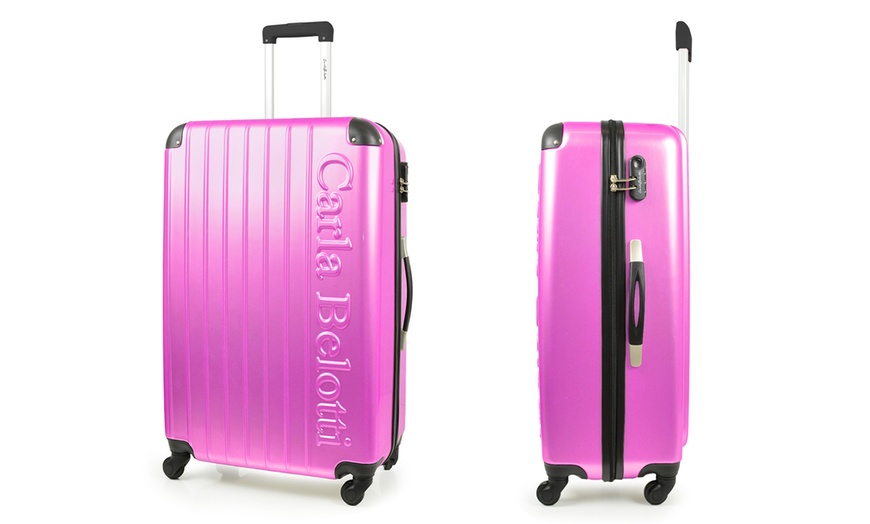 Image 6: Set of Three ABS Suitcases