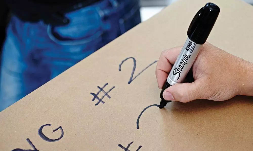 Sharpie Black Permanent Markers (3- or 6-Pack) - Second Medium
