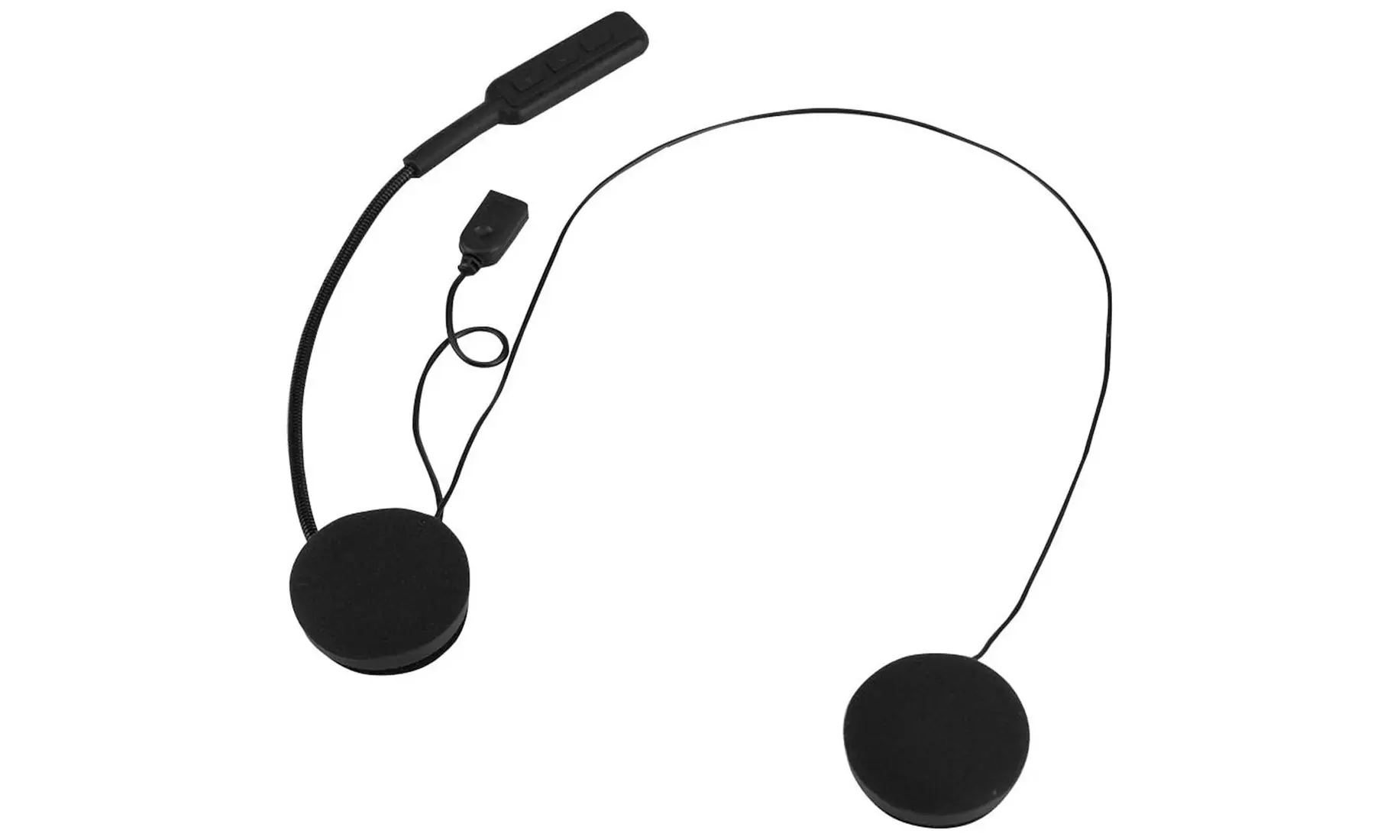 Bluetooth headset met microfoon voor in je helm